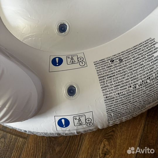 Надувной плавательный матрас лебедь 120*90