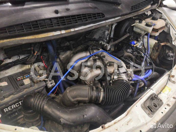 Установка гбо на Газель, пропан omvl (Турция)