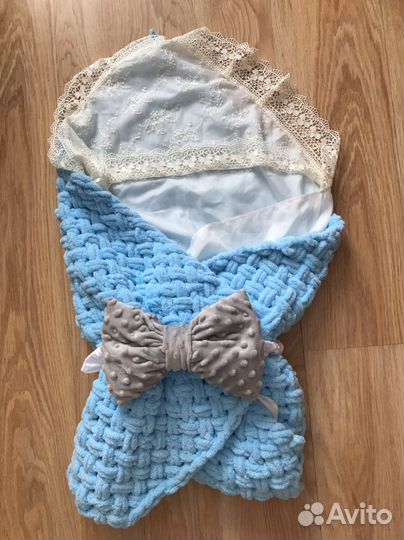 Конверт на выписку для мальчика весна/лето