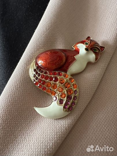 Брошь Лиса