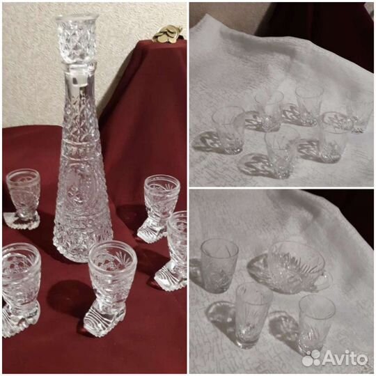 Бокалы, стопки, фужеры СССР