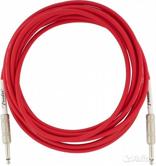 Fender 10 Original Instr. Cable FRD Fiesta Red