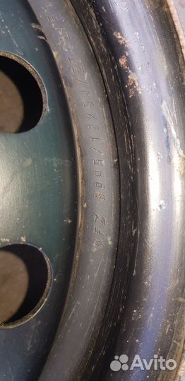 Диск штампованный Daewoo Nexia R13