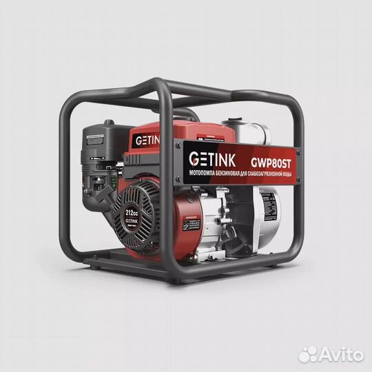 Бензиновая мотопомпа getink GWP80ST