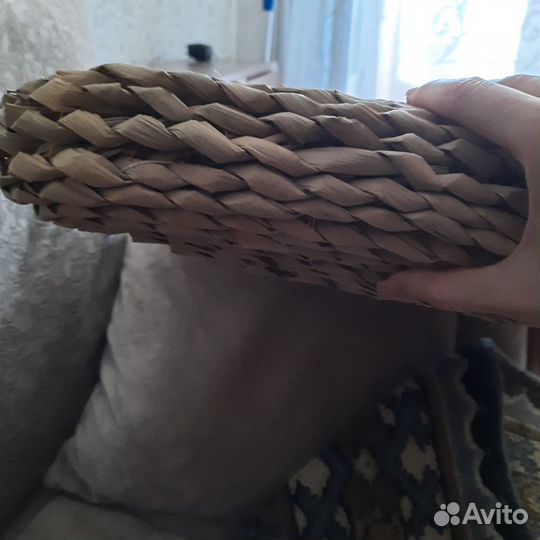 Сидушки из соломы 50х50 см