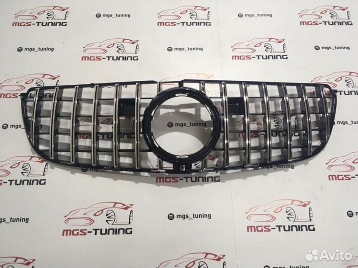 Решетка на Mercedes GLS X166 GT-Style
