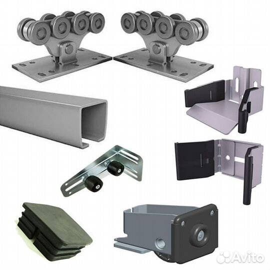 Балка для откатных ворот 6 метров (комплект)