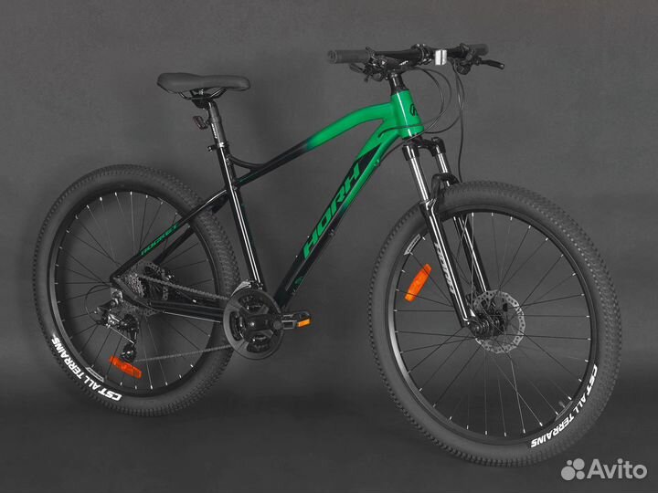 Велосипед horh rocket 27,5 (2022) Green-Black Sta2