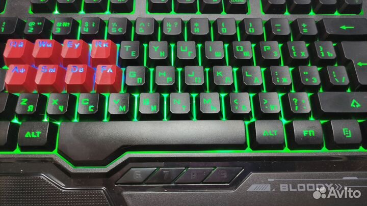 Игровая клавиатура A4Tech Bloody B318