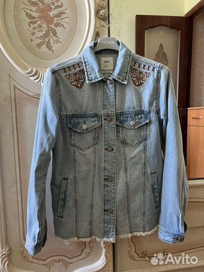 Джинсовая куртка springfield размер S 42