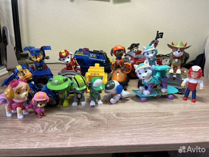 Игрушки пластиковые Щенячий патруль