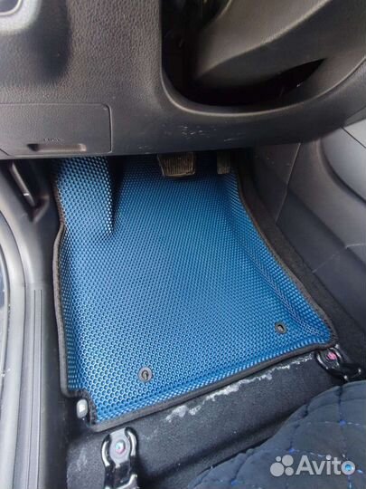Коврики ева с бортами 3д автомобильные