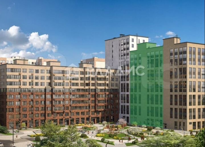 Квартира-студия, 20,6 м², 3/16 эт.