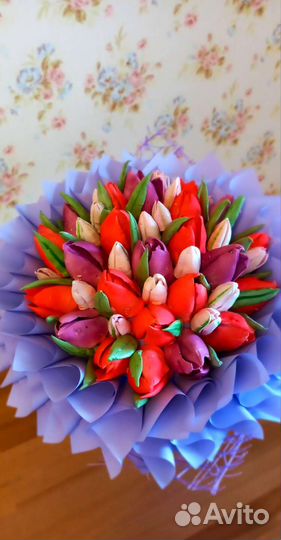 Букет из зефира