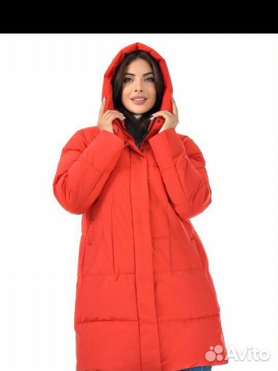 Пуховик зимний женский