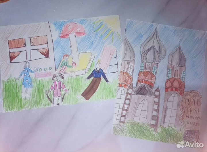 Рисунок в школу, сад