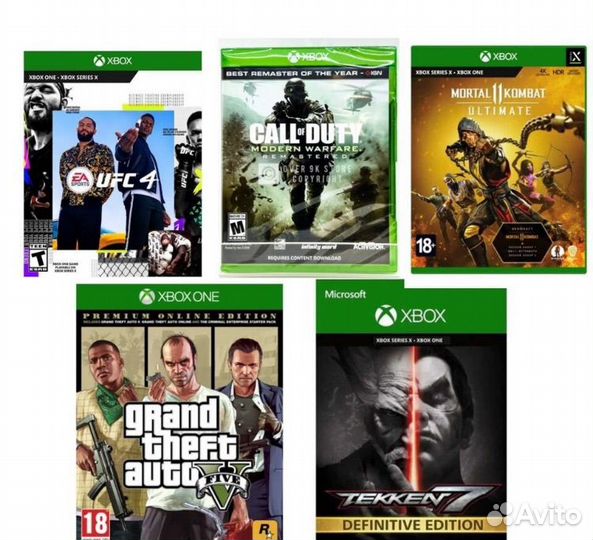 Игры на приставку xbox