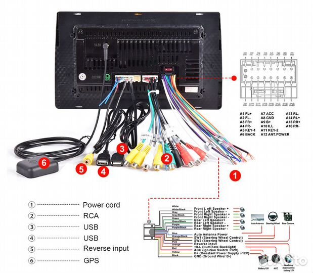 Android 11 9 дюймов 1/32GB магнитола 2 din