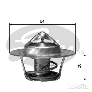 Термостат audi A3 1.8 96- / A6/TT 1.8T 98-06