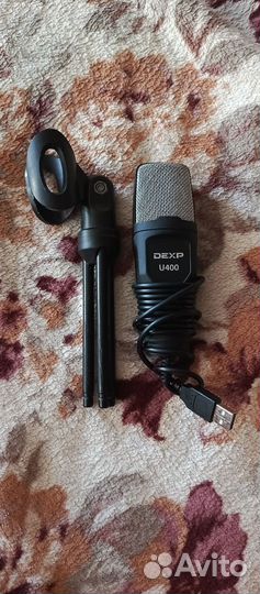 Микрофон для пк dexp u400