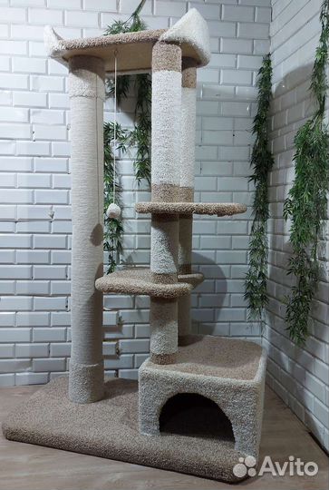 Когтеточка домик Игровой комплекс