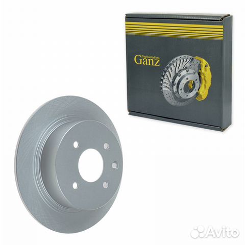 Диск тормозной задний с покрытием nissan Teana