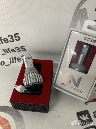 Лампа заднего хода W16W, Optima LED neutron, T15