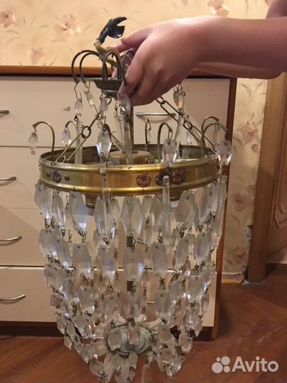 Люстра винтажная