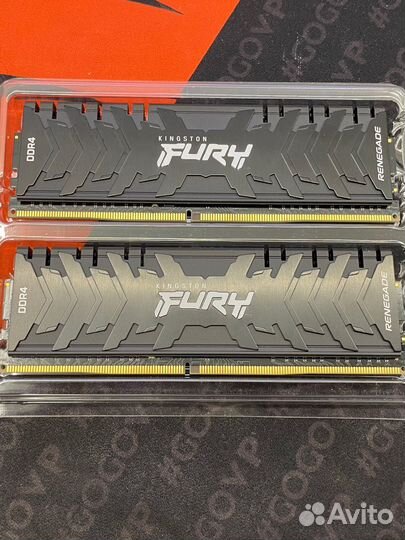 Оперативная память Kingston Fury Renegade 16 гб