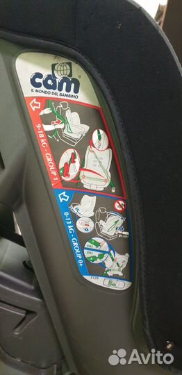 Детское автокресло 0 до 18 кг 