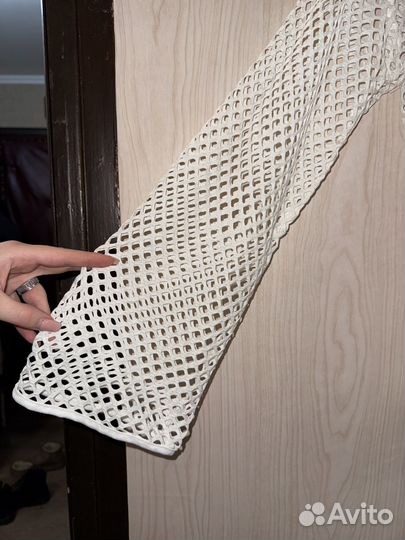 Кофта в дырочку твое