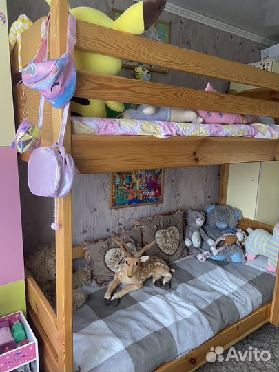 Двухъярусная кровать бу