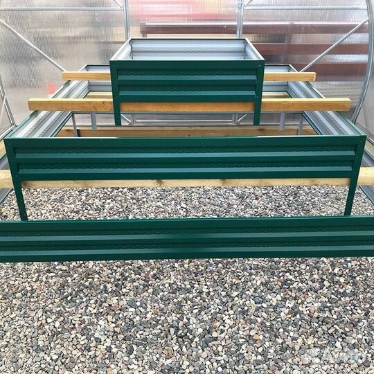 Металлическая грядка от жестянщика