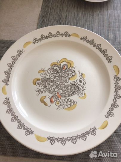 Фарфоровые тарелки СССР