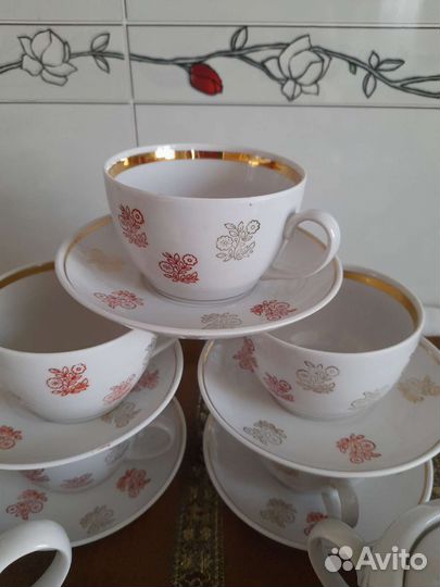 Чайный сервиз времен СССР
