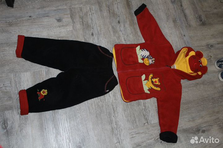 Детский костюм двойка флисовый