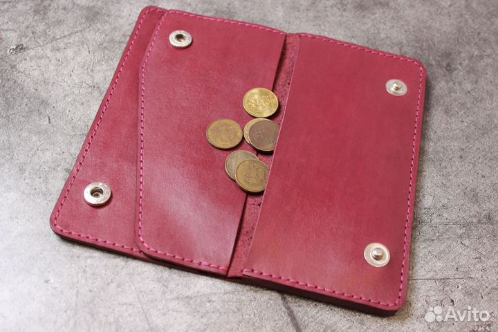 Женский кошелёк из натуральной кожи