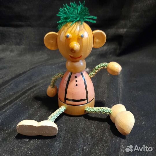 Игрушка СССР деревянная