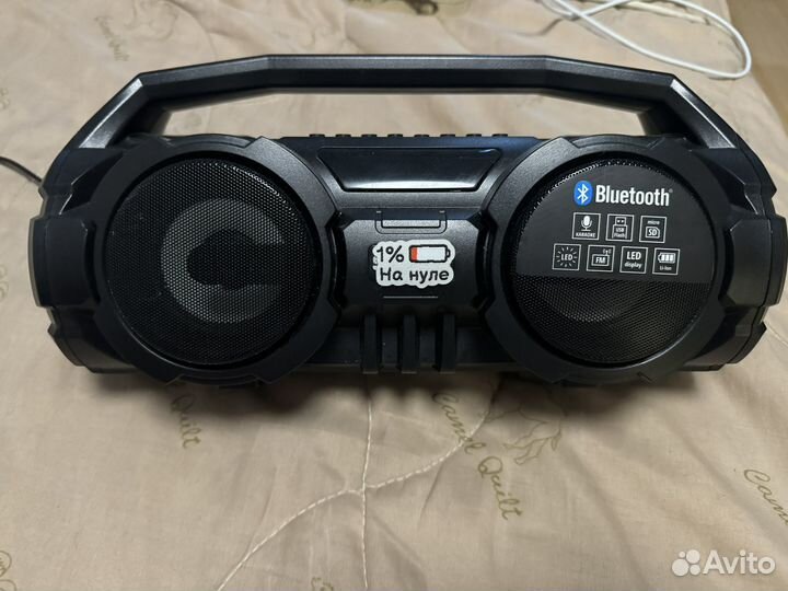 Портативная акустика sven PS-415 черный