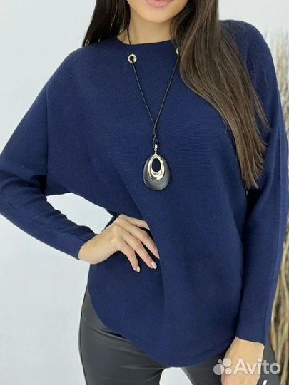 Кофта тёплая осень (size-44/46/48/50)