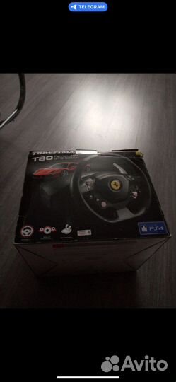 Руль для Ps4 thrustmaster t80 Ferrari 488 GTB