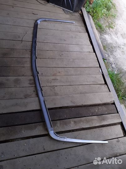 Накладки переднего бампера Ауди 100