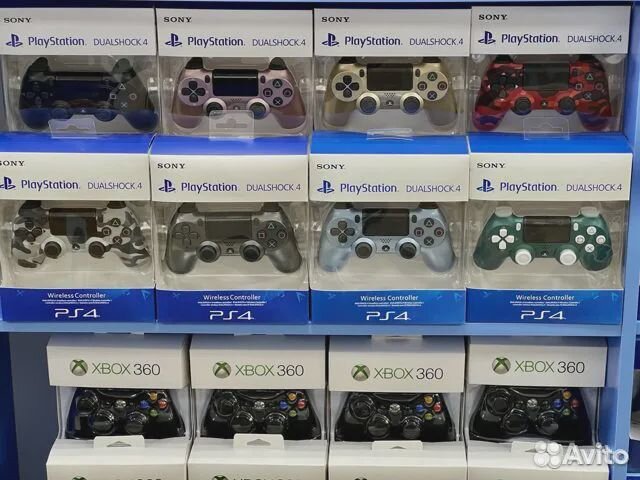 Новые геймпады PS4 / PS3 Dualshock 4/3 Xbox 360