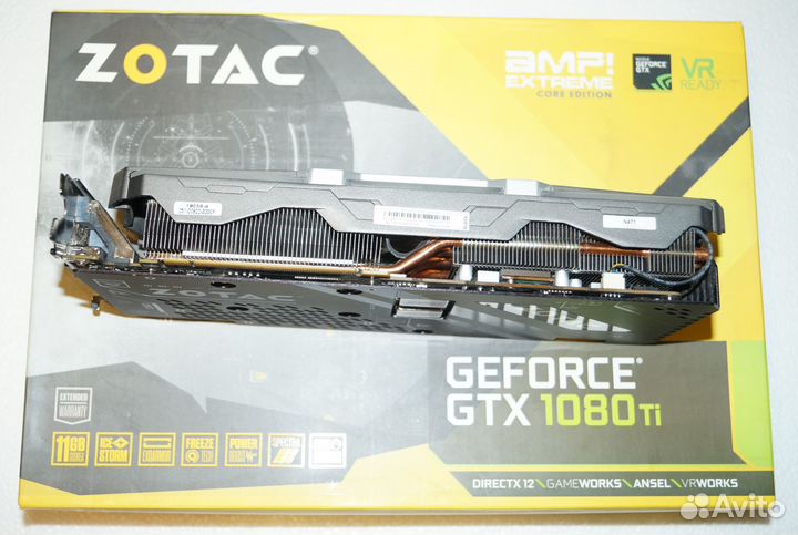 Видеокарта Zotac AMP Extreme GTX 1080Ti
