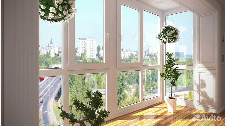 Окна пластиковые под ключ