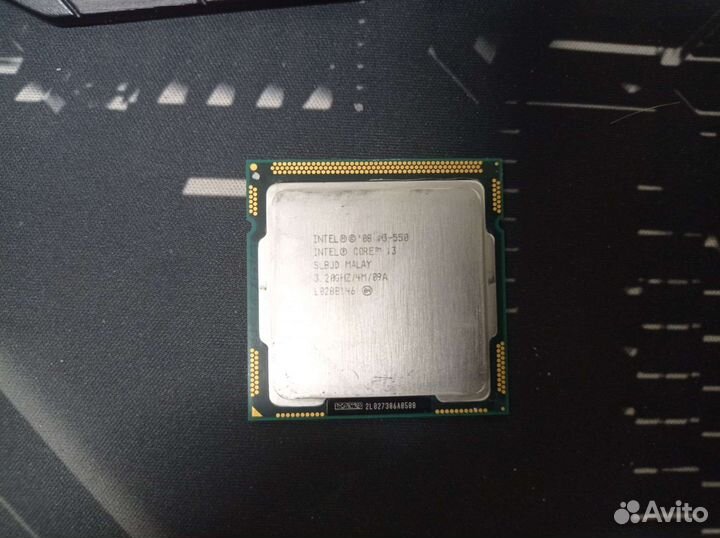 Процессор intel core i3 550