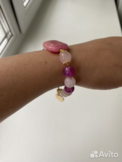 Браслет с натуральными камнями