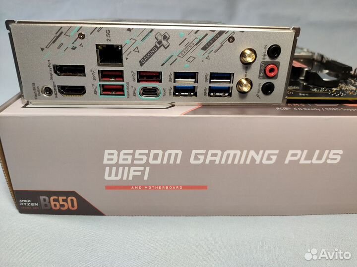Мат. плата MSI B650M gaming plus wifi новая