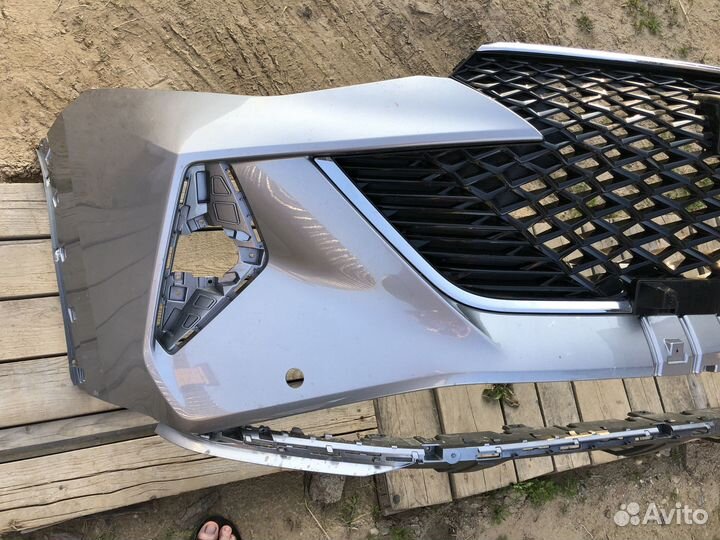 Передний бампер haval f7x