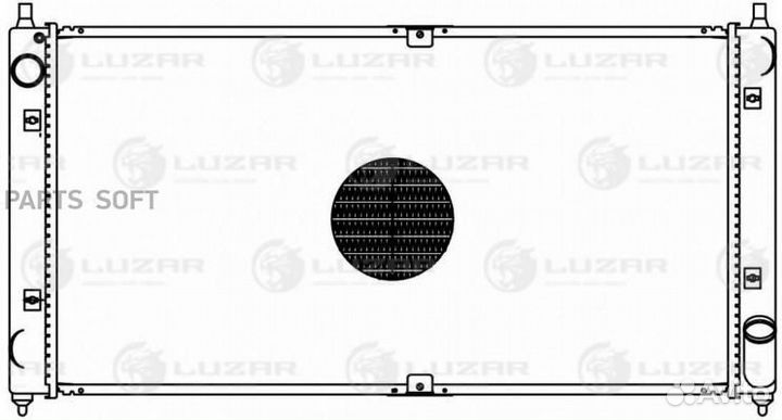 Радиатор охлаждения Чери Амулет A15